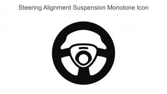 Steering Alignment Suspension Monotone Icon In Powerpoint Pptx Png And Editable Eps Format