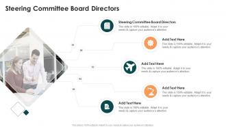 Steering Committee Board Directors In Powerpoint And Google Slides Cpb