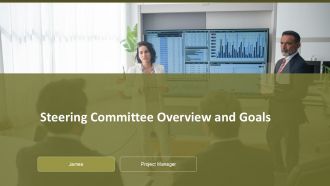 Steering Committee Overview And Goals PPT Mockup ACP