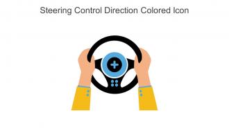 Steering Control Direction Colored Icon In Powerpoint Pptx Png And Editable Eps Format