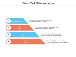Stem cell differentiation ppt powerpoint presentation file grid cpb