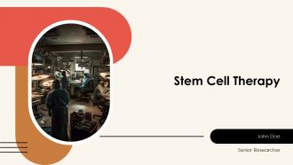 Stem Cell Therapy PPT PowerPoint AT
