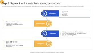 Step 3 Segment Audience To Build Strong Connection Advertisement Campaigns To Acquire Mkt SS V