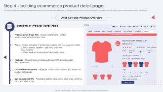 Step 4 Building Ecommerce Product Detail Page Ecommerce Website Development