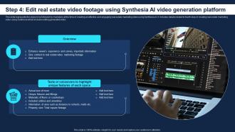 Step 4 Edit Real Estate Video Footage Using How To Use Synthesia AI For Converting AI SS V