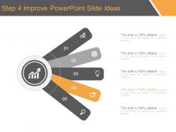 Step 4 improve powerpoint slide ideas