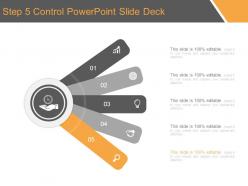 Step 5 control powerpoint slide deck Step 5 control powerpoint slide deck