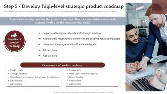 Step 5 Develop High Level Strategic Product Roadmap Process To Setup Brilliant Strategy SS V