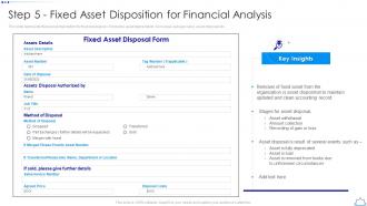 Step 5 Fixed Asset Disposition For Financial Analysis Implementing Fixed Asset Management