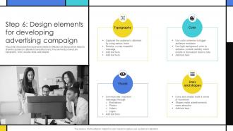 Step 6 Design Elements For Developing Advertising Guide To Develop Advertising Campaign