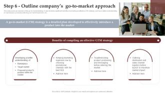 Step 6 Outline Companys Go To Market Approach Process To Setup Brilliant Strategy SS V