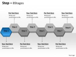 Step 8 stages