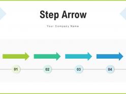 Step Arrow Business Planning Process Financial Planning Organization