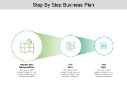 Step by step business plan ppt powerpoint presentation pictures influencers cpb