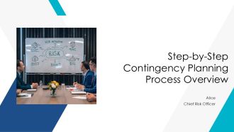 Step By Step Contingency Planning Process Overview PPT Sample AT