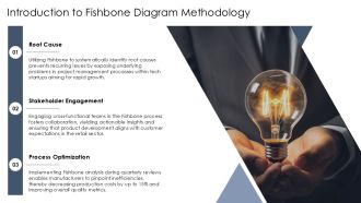 Step By Step Fishbone Creation Kit PPT Template AT Appealing Images