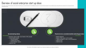 Step By Step Guide For Social Enterprise Startup Powerpoint Presentation Slides Slides Multipurpose