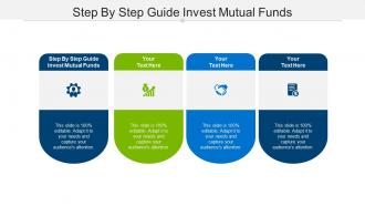 Step by step guide invest mutual funds ppt powerpoint presentation infographic template slide portrait cpb
