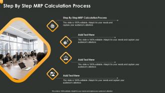 Step By Step MRP Calculation Process In Powerpoint And Google Slides Cpb