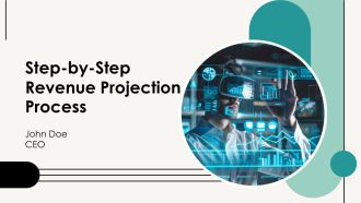 Step By Step Revenue Projection Process PPT Slides AT