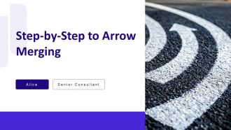 Step By Step To Arrow Merging PPT Graphics AT