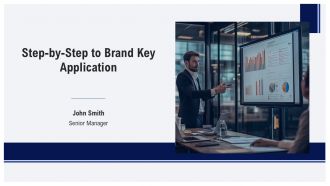 Step By Step To Brand Key Application PPT Graphics AT