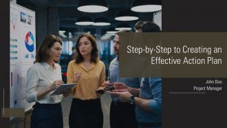 Step By Step To Creating An Effective Action Plan PPT Summary AT
