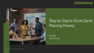 Step By Step To Scrum Sprint Planning Process PPT Information AT