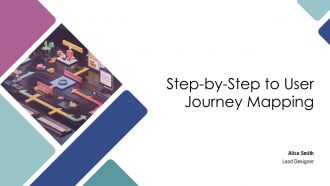 Step By Step To User Journey Mapping PPT Slides AT