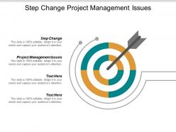 Step change project management issues risk management opportunities cpb