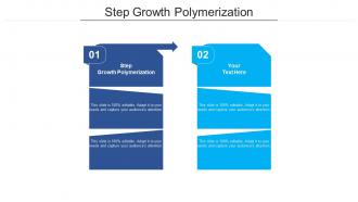 Step growth polymerization ppt powerpoint presentation topics cpb