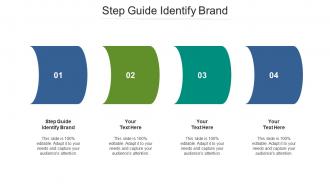Step guide identify brand ppt powerpoint presentation gallery tips cpb