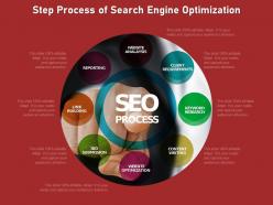 Step process of search engine optimization