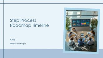 Step Process Roadmap Timeline PPT Example AT