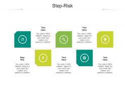 Step risk ppt powerpoint presentation styles infographic template cpb