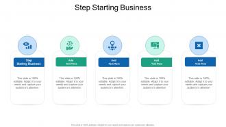 Step Starting Business In Powerpoint And Google Slides Cpb