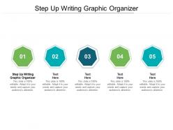Step up writing graphic organizer ppt powerpoint presentation styles design ideas cpb