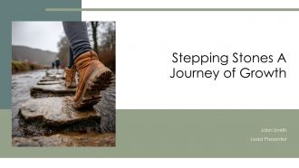 Stepping Stones A Journey Of Growth PPT Graphics ACP