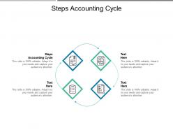 Steps accounting cycle ppt powerpoint presentation layouts elements cpb
