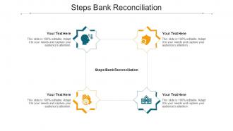 Steps Bank Reconciliation Ppt Powerpoint Presentation Professional Gridlines Cpb