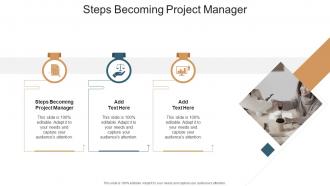 Steps Becoming Project Manager In Powerpoint And Google Slides Cpb