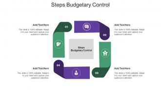 Steps Budgetary Control Ppt Powerpoint Presentation File Summary Cpb