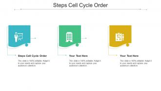 Steps cell cycle order ppt powerpoint presentation pictures display cpb