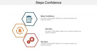 Steps confidence ppt powerpoint presentation show pictures cpb