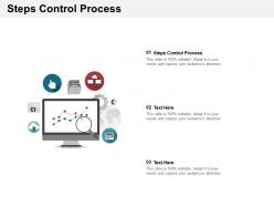 Steps control process ppt powerpoint presentation ideas maker cpb