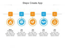 Steps create app ppt powerpoint presentation professional gallery cpb