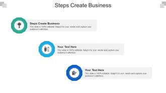 Steps create business ppt powerpoint presentation template cpb