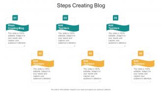 Steps Creating Blog In Powerpoint And Google Slides Cpb