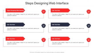 Steps Designing Web Interface In Powerpoint And Google Slides Cpb
