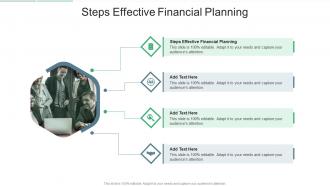 Steps Effective Financial Planning In Powerpoint And Google Slides Cpb